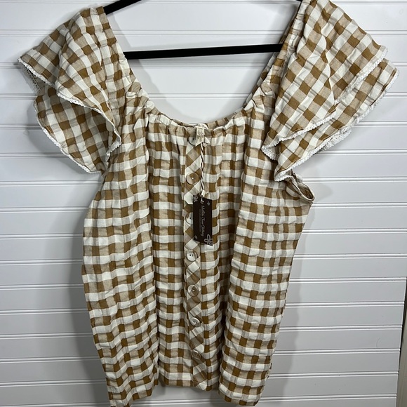 Matilde Ls Blouse Brown